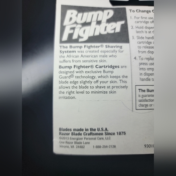 Bumpfighter Cartridges (5 counts) For Use with the Bumpfighter Razor handle. - Picture 5 of 6